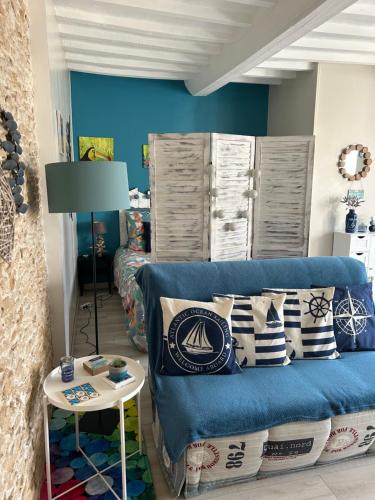 Posezení v ubytování Studio cosy de Luc