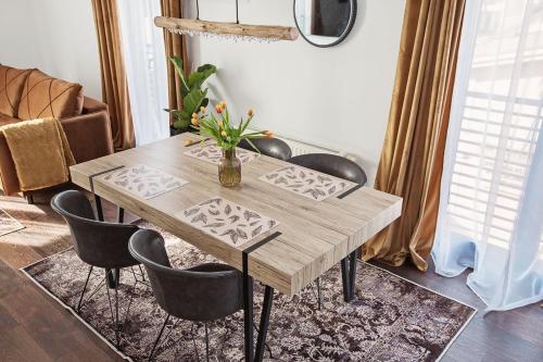 Χώρος καθιστικού στο Loft Gryfita