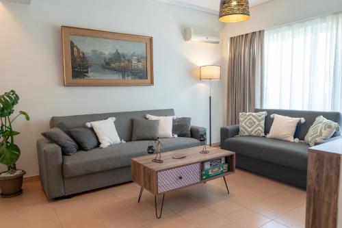 O zonă de relaxare la Vasmir Apartment