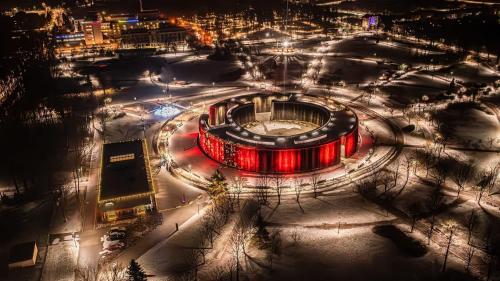 Άποψη από ψηλά του Apartament Uzdrowiskowy HYGGE GJ II