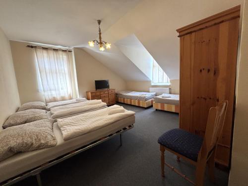 Postel nebo postele na pokoji v ubytování Villa Berolina