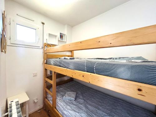 Ένα ή περισσότερα κρεβάτια σε δωμάτιο στο Apt 6 pers - Magnifique vue mer - Belle terrasse - AZILIZ