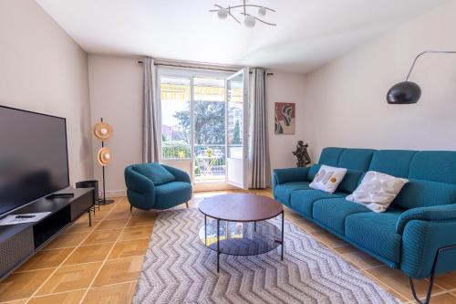 Photo de la galerie de l'établissement Le Tassilunois - T3 Cosy - Centre ville de Tassin, à Tassin-la-Demi-Lune