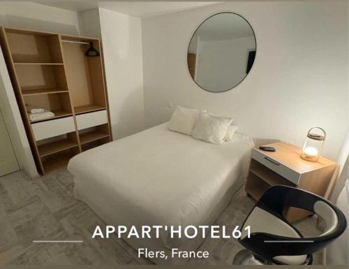Appart'hotel61 OFFRE D'OUVERTURE Au pied de tous commerces & commodités ainsi que marché mercredi & samedi
