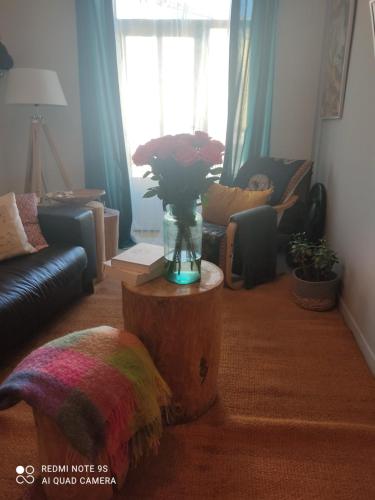 Posezení v ubytování Charmante maison de village en plein Grignan