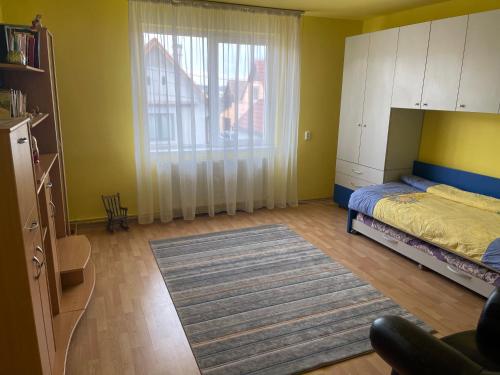 Postel nebo postele na pokoji v ubytování Casa Traiana