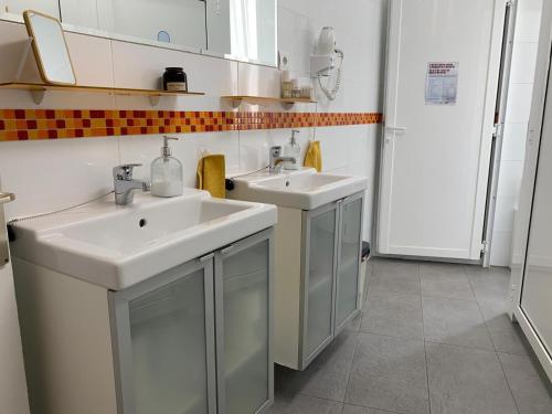 Kúpeľňa v ubytovaní Leon Hostel