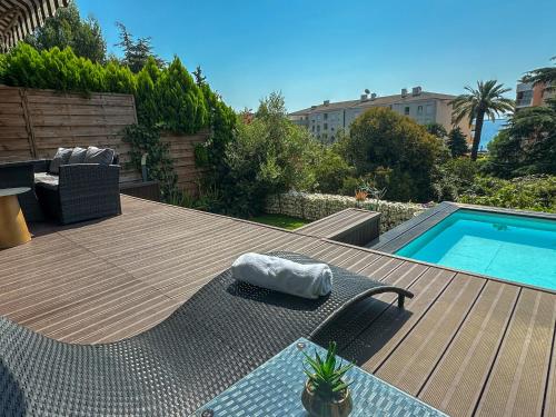 Escapade balnéaire, Piscine privée et à deux pas des plages