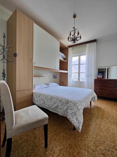 A bed or beds in a room at Residenza Il Gabbiano 2 - panoramic rooms