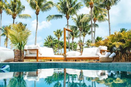 Πισίνα στο ή κοντά στο Casa AWA E07 - Milagres com Piscina à Beira-Mar