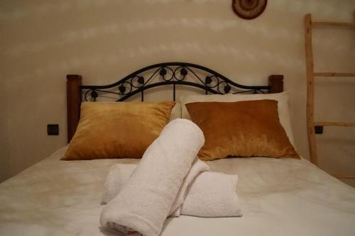 Кровать или кровати в номере Heaven Surf Morroco