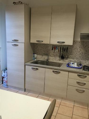 Dapur atau dapur kecil di Nightstars B&B