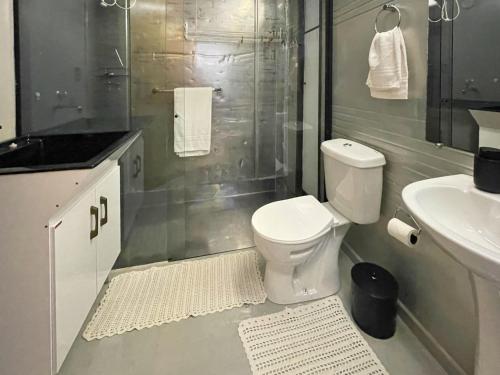 Koupelna v ubytování Casa Container Moderna
