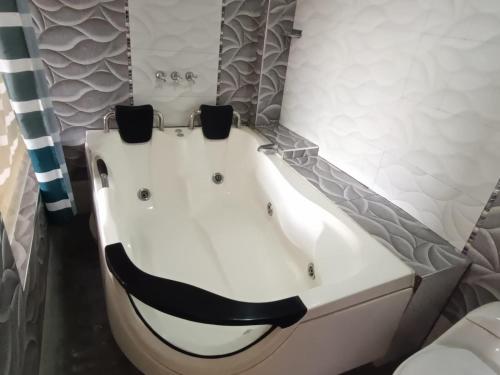 Koupelna v ubytování Hotel El Gran Patriarca