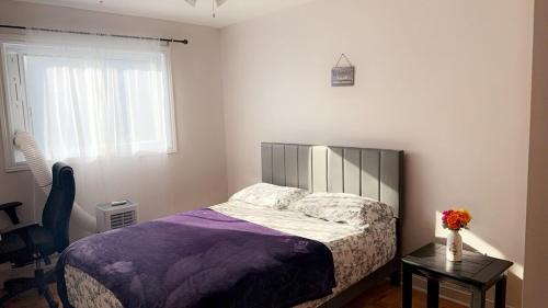 Ένα ή περισσότερα κρεβάτια σε δωμάτιο στο Private bedroom
