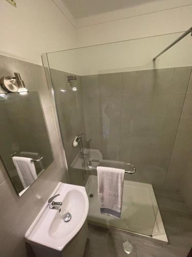 Koupelna v ubytování Studio in Praia da Rocha