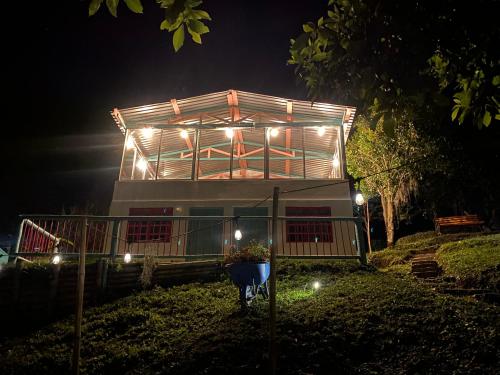 Zahrada ubytování Cabaña en Boquía