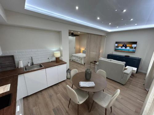 Χώρος καθιστικού στο Pintor Espinosa 3 loft