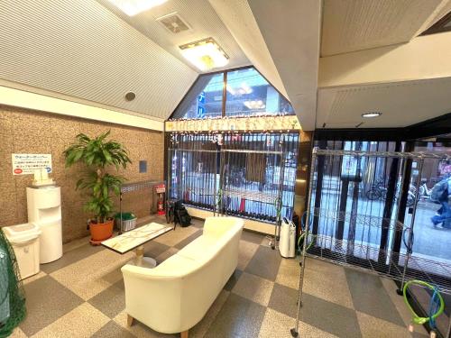 Koupelna v ubytování Business Inn Sennichimae Hotel