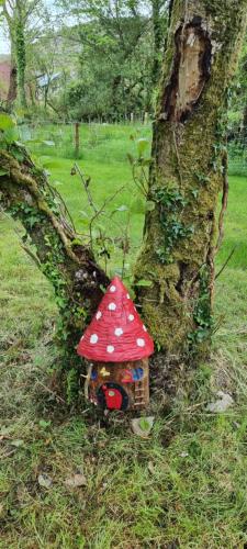 Jardín al aire libre en Goats Path Farm and Pod Park