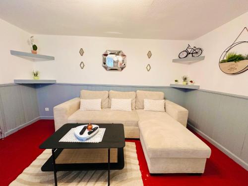 Coin salon dans l'établissement La Bastide