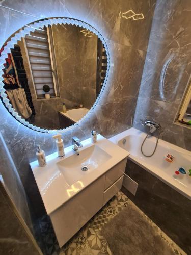 Kúpeľňa v ubytovaní Tom Apartmans