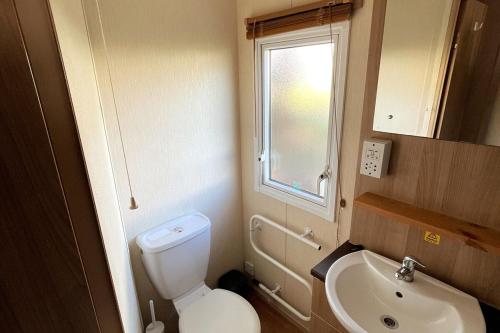 Ένα μπάνιο στο Beautiful motor home in Devon