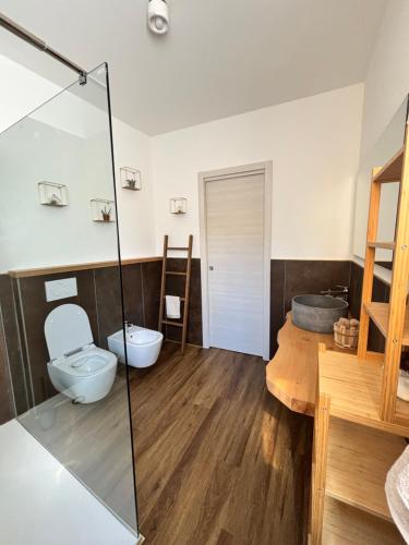 Koupelna v ubytování Casa Eliana appartamento Luna