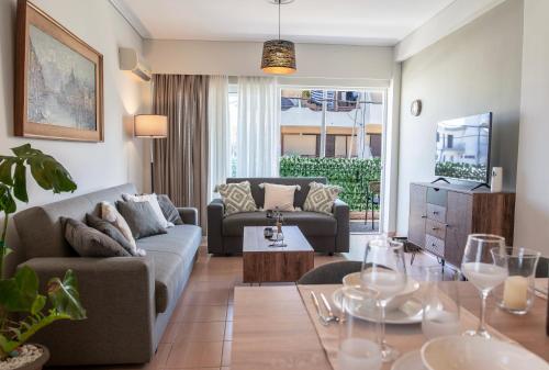 O zonă de relaxare la Vasmir Apartment