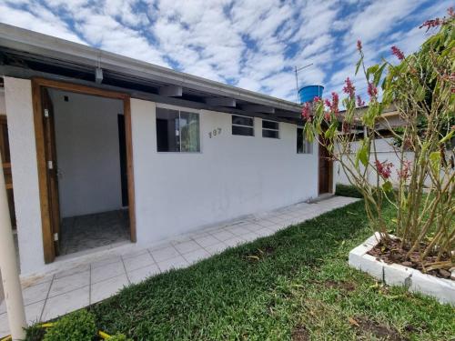 Bygningen som pensionatet ligger i