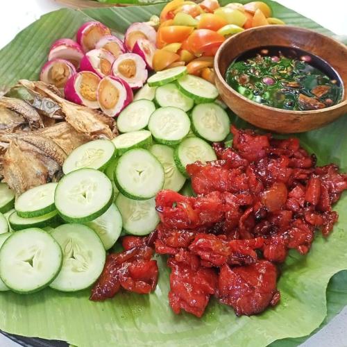 Comida en el resort o alrededores