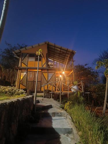 Zahrada ubytování Puerta al Mar Ecolodge Glamping