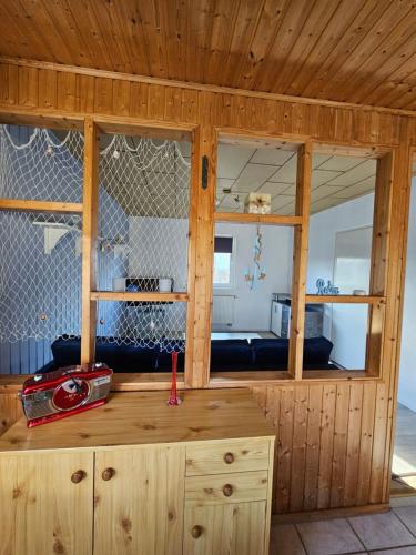Η κουζίνα ή μικρή κουζίνα στο Ferienhaus Tulpenring