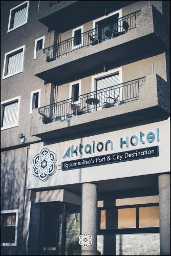 Certifikát, hodnocení, plakát nebo jiný dokument vystavený v ubytování Aktaion Hotel