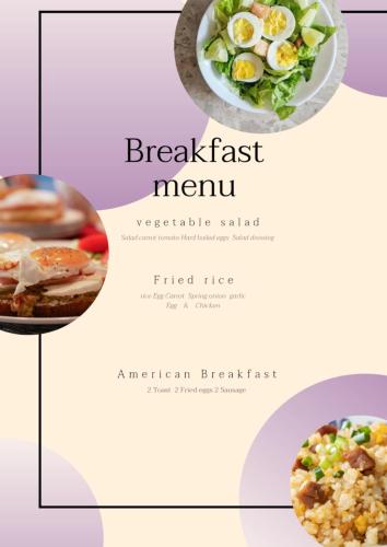 Mad på bed and breakfast-stedet eller i nærheden