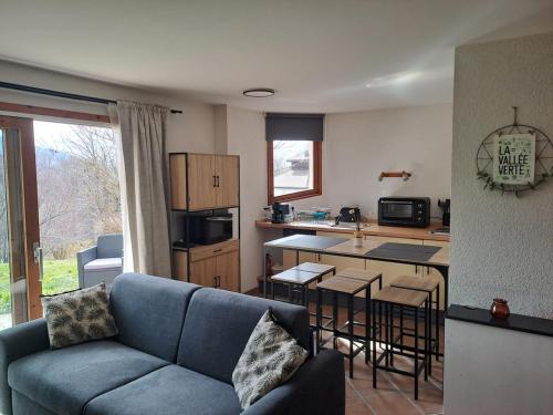 Η κουζίνα ή μικρή κουζίνα στο Appartement de montagne