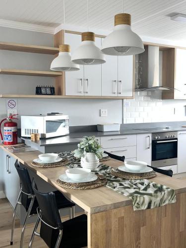 Køkken eller tekøkken på Central Self Catering