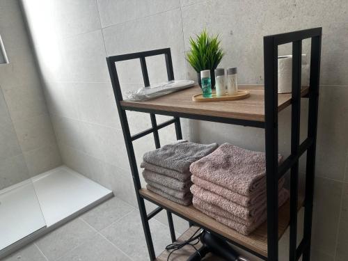 Katil atau katil-katil dalam bilik di Apartman Marvitus 5 Luxury