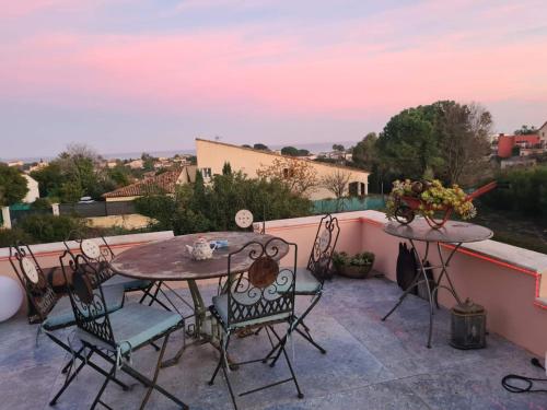 Beautiful sea view, quiet in agricultural property