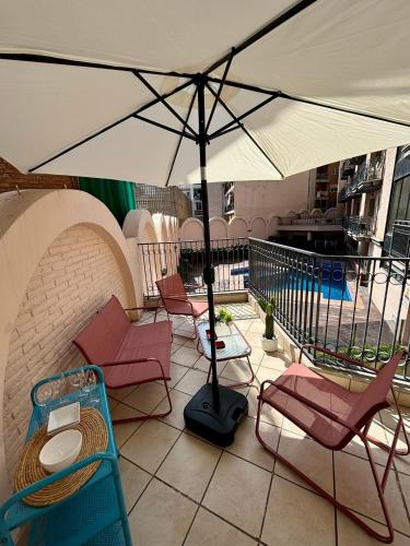 Casa Tita - Exclusivo Apartamento con Gran Terraza y Vistas a la Piscina en Lloret de Mar