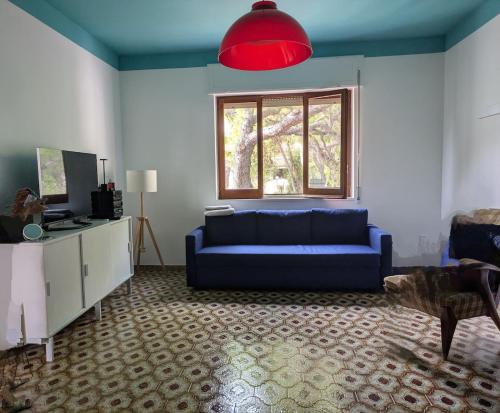 Μια τηλεόραση ή/και κέντρο ψυχαγωγίας στο Villa Bruno, la tua casa in riva al mare