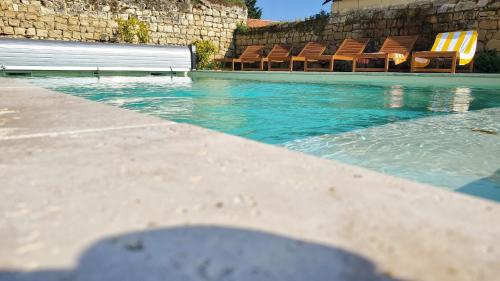 Πισίνα στο ή κοντά στο Domaine de Brignon