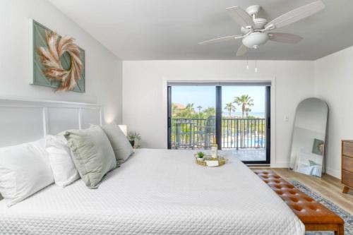 Ένα ή περισσότερα κρεβάτια σε δωμάτιο στο Ocean Villas 23