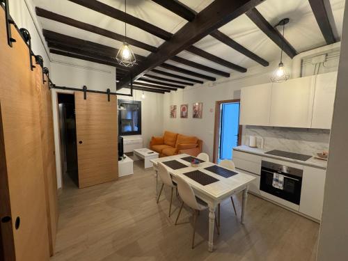 Kuchyň nebo kuchyňský kout v ubytování Casa Cuartel