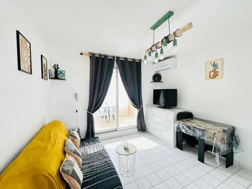 Photo de la galerie de l'établissement Appartement face à la plage, à Valras-Plage