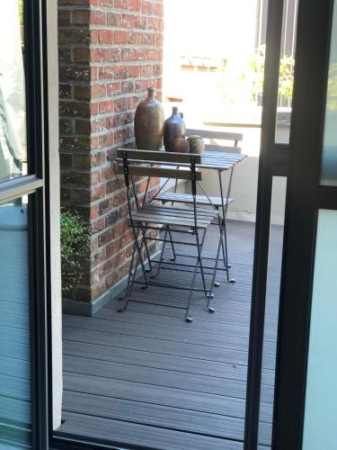 Uma varanda ou terraço em NeNe