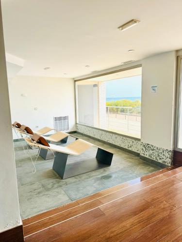Khu vực ghế ngồi tại El mar de la tranquilidad