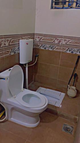 Koupelna v ubytování umer farooq Hotel
