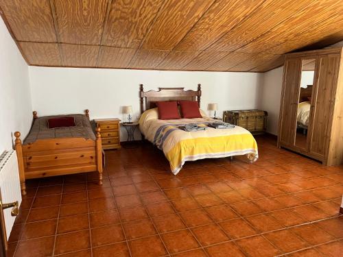 Ένα ή περισσότερα κρεβάτια σε δωμάτιο στο Casa Vida