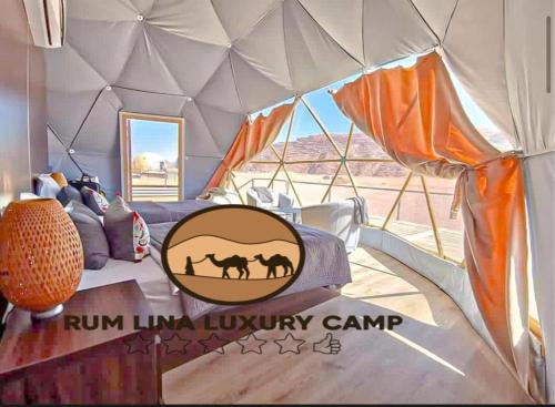 Fotografie z fotogalerie ubytování RUM LINA lUXURY CAMP v destinaci Wadi Rum